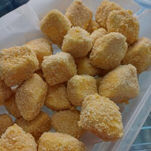 Fromage de chèvre frais pané